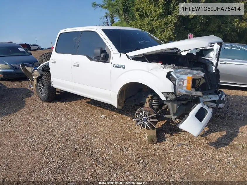 1FTEW1C59JFA76414 2018 Ford F-150 Xlt