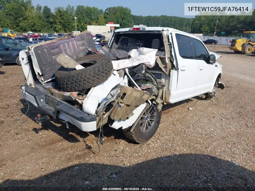 1FTEW1C59JFA76414 2018 Ford F-150 Xlt