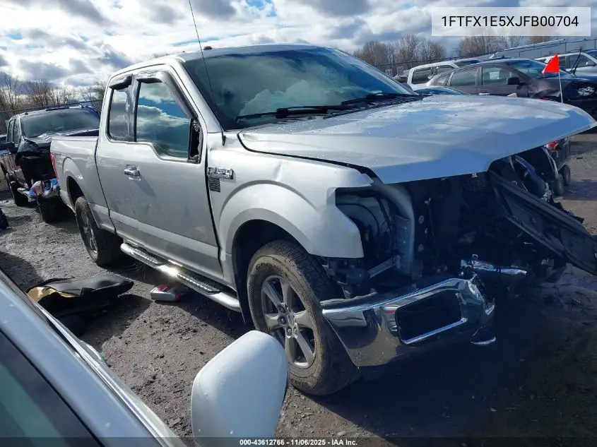 1FTFX1E5XJFB00704 2018 Ford F-150 Xlt