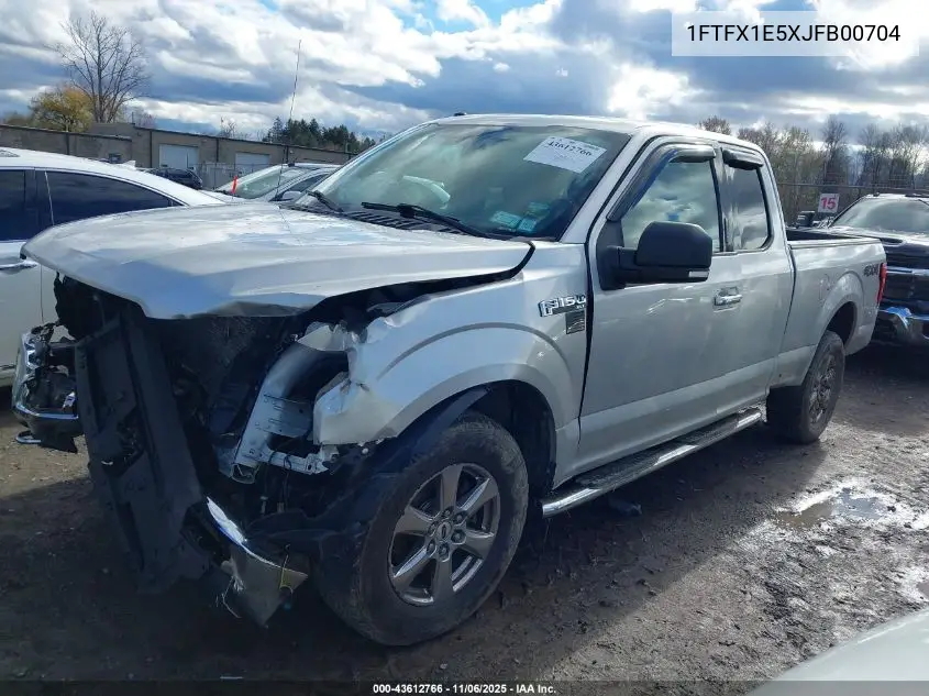 1FTFX1E5XJFB00704 2018 Ford F-150 Xlt