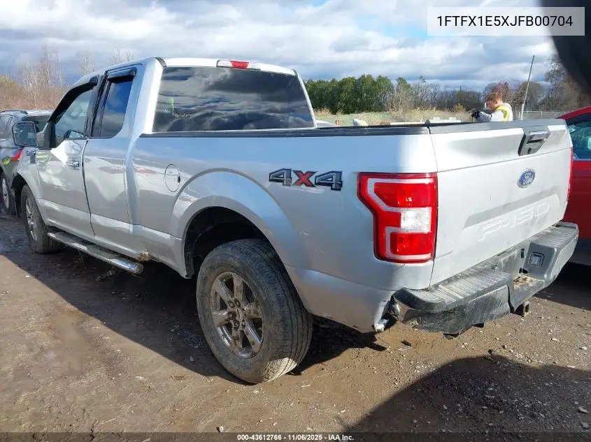 1FTFX1E5XJFB00704 2018 Ford F-150 Xlt