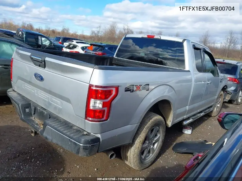 1FTFX1E5XJFB00704 2018 Ford F-150 Xlt