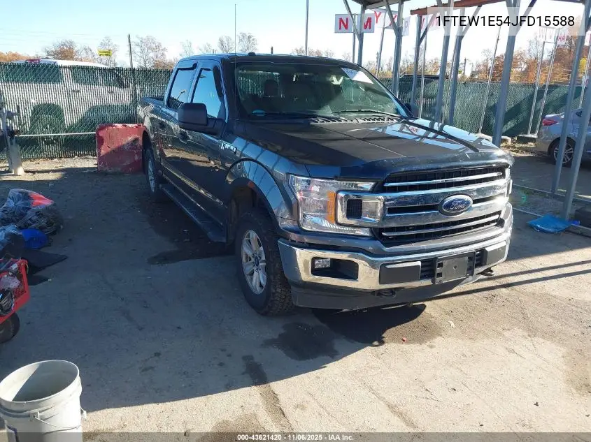 1FTEW1E54JFD15588 2018 Ford F-150 Xlt