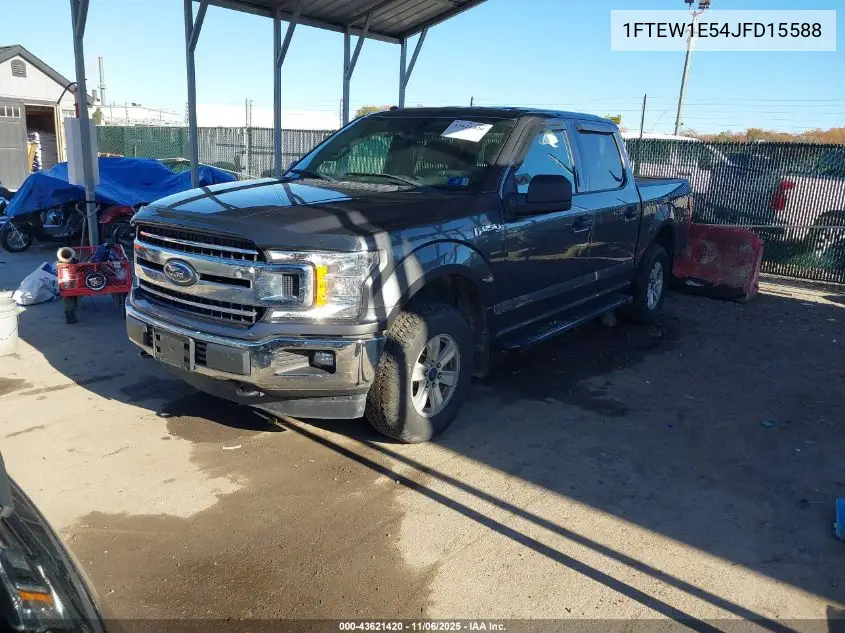 1FTEW1E54JFD15588 2018 Ford F-150 Xlt