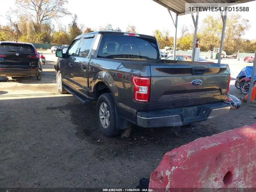 1FTEW1E54JFD15588 2018 Ford F-150 Xlt
