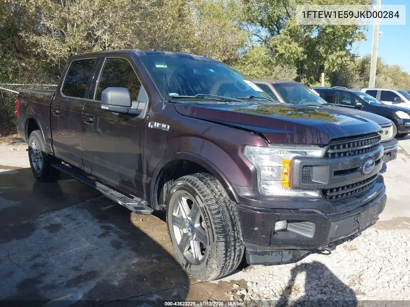 1FTEW1E59JKD00284 2018 Ford F-150 Xlt