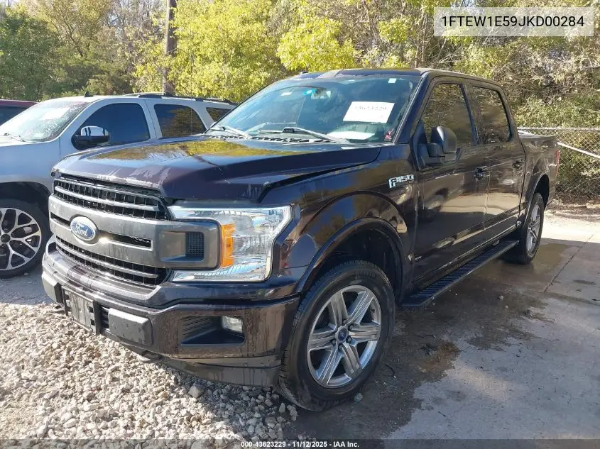 1FTEW1E59JKD00284 2018 Ford F-150 Xlt
