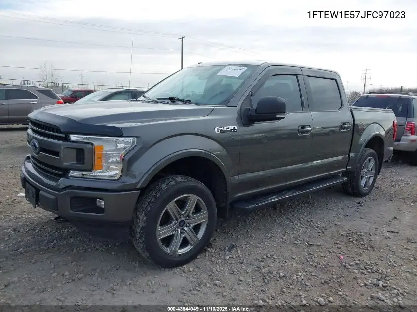 1FTEW1E57JFC97023 2018 Ford F-150 Xlt