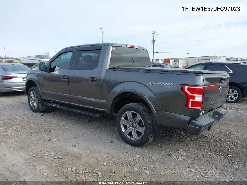 1FTEW1E57JFC97023 2018 Ford F-150 Xlt