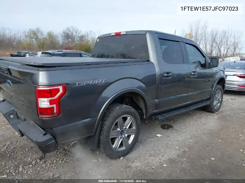 1FTEW1E57JFC97023 2018 Ford F-150 Xlt