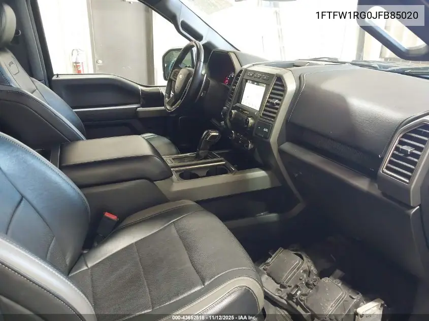 1FTFW1RG0JFB85020 2018 Ford F-150 Raptor