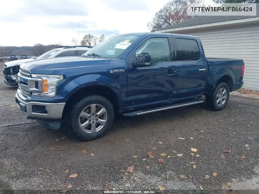 1FTEW1EP4JFB66424 2018 Ford F-150 Xlt