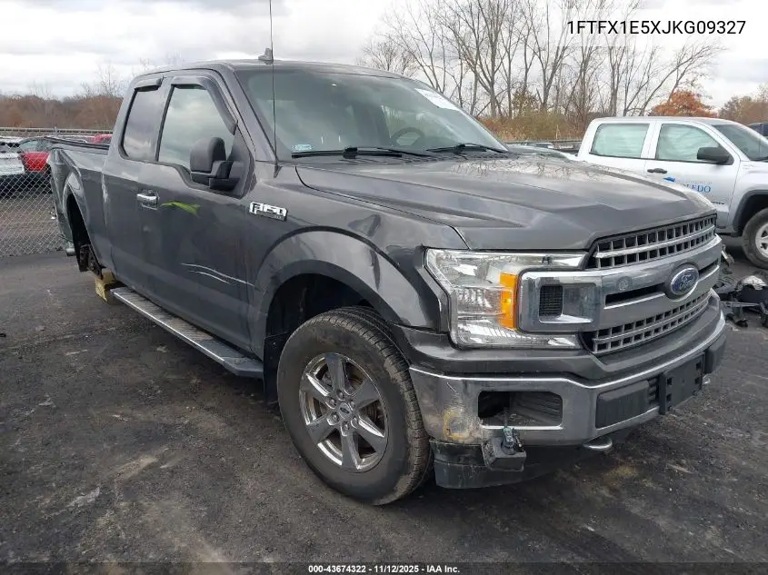 1FTFX1E5XJKG09327 2018 Ford F-150 Xlt
