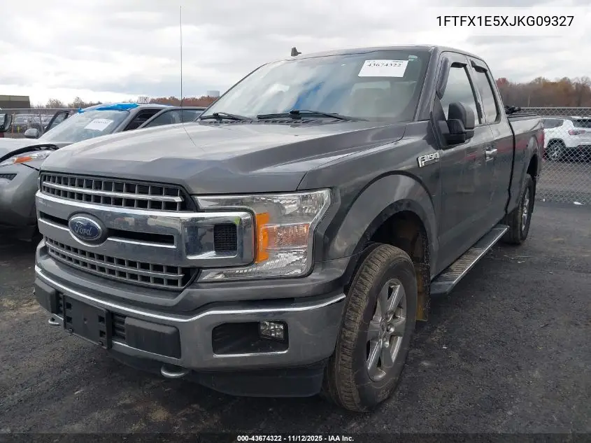 1FTFX1E5XJKG09327 2018 Ford F-150 Xlt