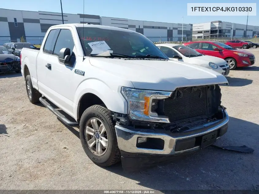 1FTEX1CP4JKG10330 2018 Ford F-150 Xlt