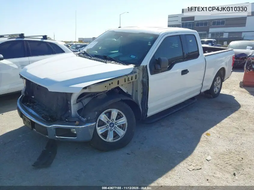 1FTEX1CP4JKG10330 2018 Ford F-150 Xlt
