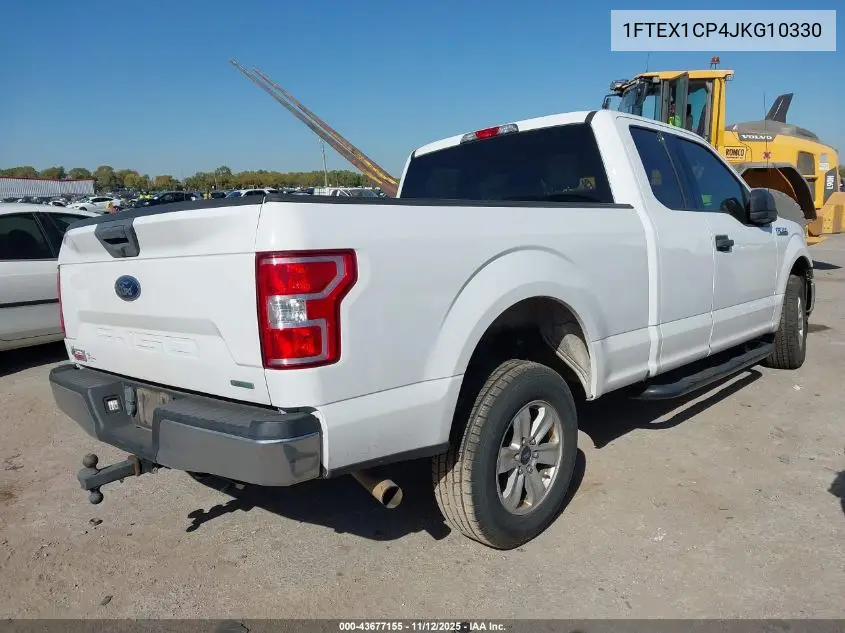 1FTEX1CP4JKG10330 2018 Ford F-150 Xlt