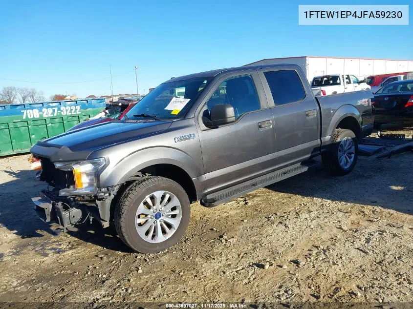 1FTEW1EP4JFA59230 2018 Ford F-150 Xl