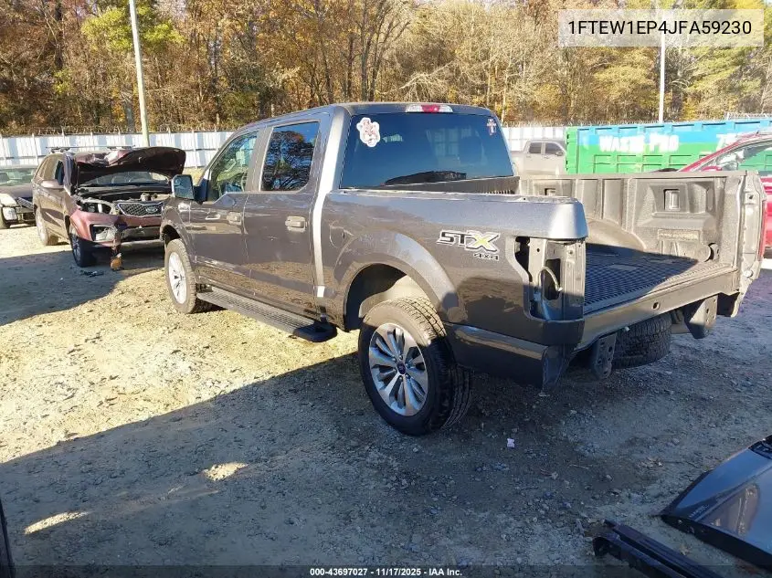1FTEW1EP4JFA59230 2018 Ford F-150 Xl