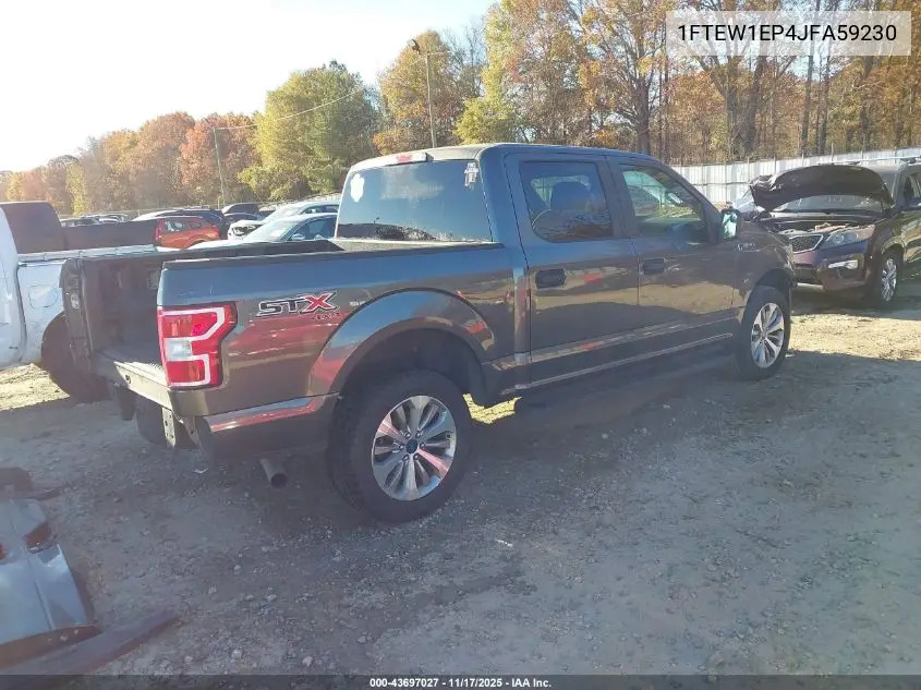 1FTEW1EP4JFA59230 2018 Ford F-150 Xl