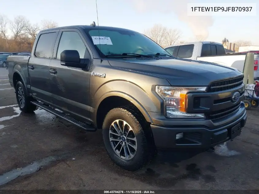1FTEW1EP9JFB70937 2018 Ford F-150 Xlt
