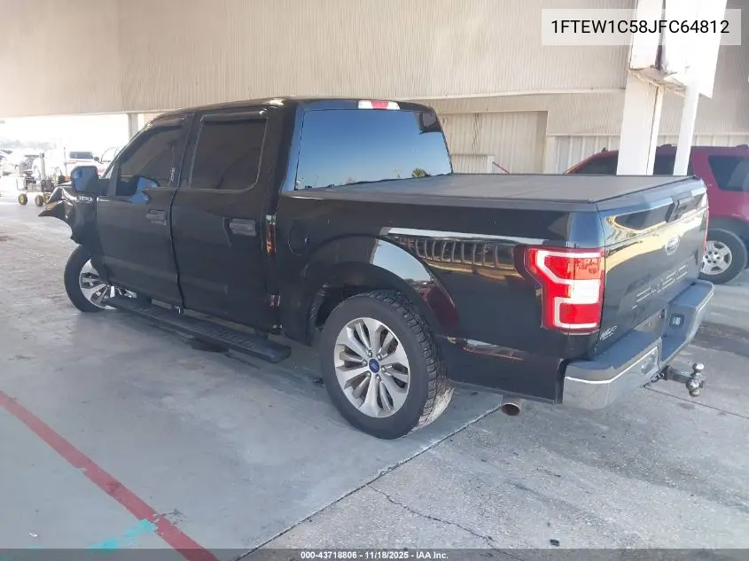 1FTEW1C58JFC64812 2018 Ford F-150 Xlt