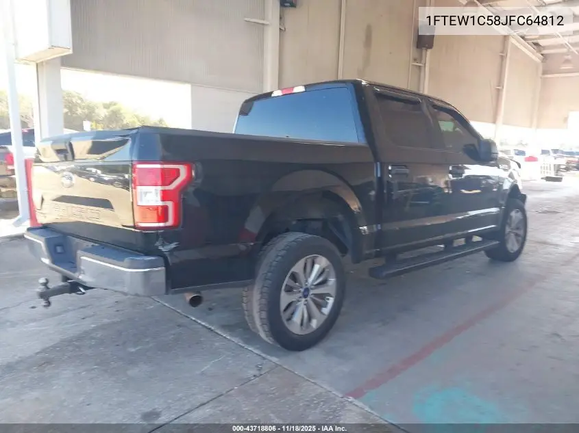 1FTEW1C58JFC64812 2018 Ford F-150 Xlt