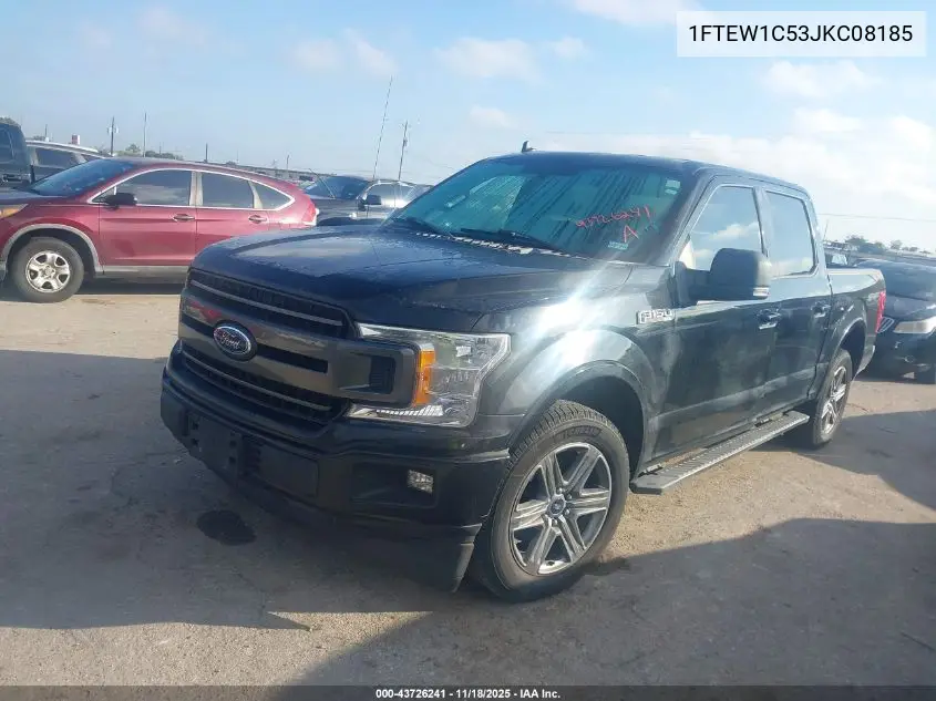 1FTEW1C53JKC08185 2018 Ford F-150 Xlt
