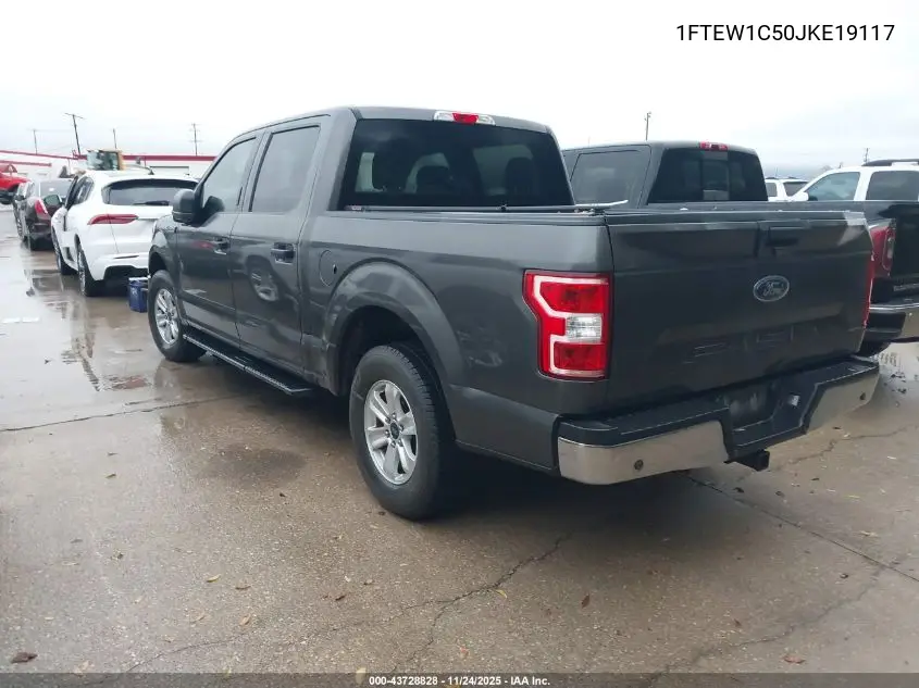 1FTEW1C50JKE19117 2018 Ford F-150 Xlt