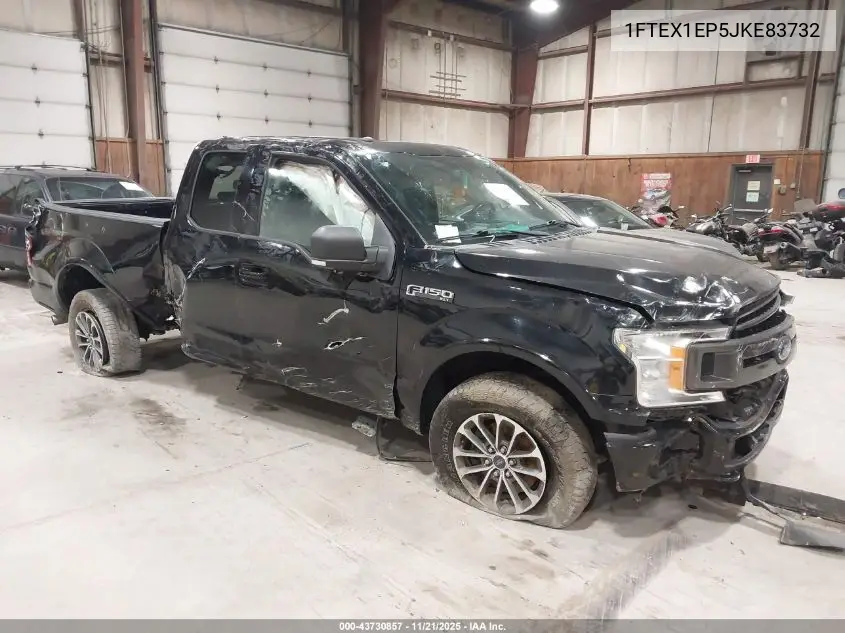 1FTEX1EP5JKE83732 2018 Ford F-150 Xlt