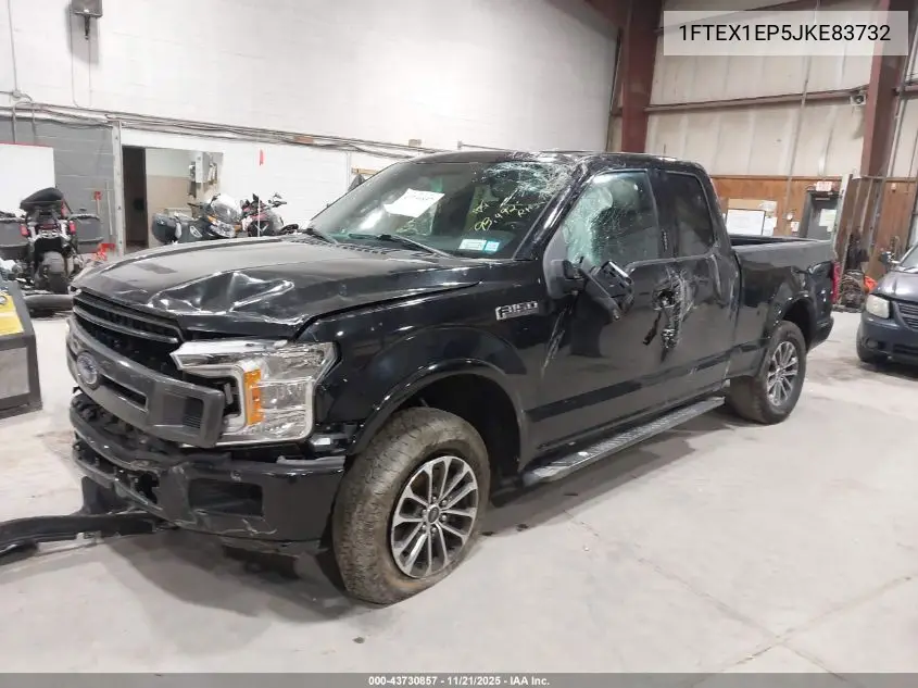 1FTEX1EP5JKE83732 2018 Ford F-150 Xlt