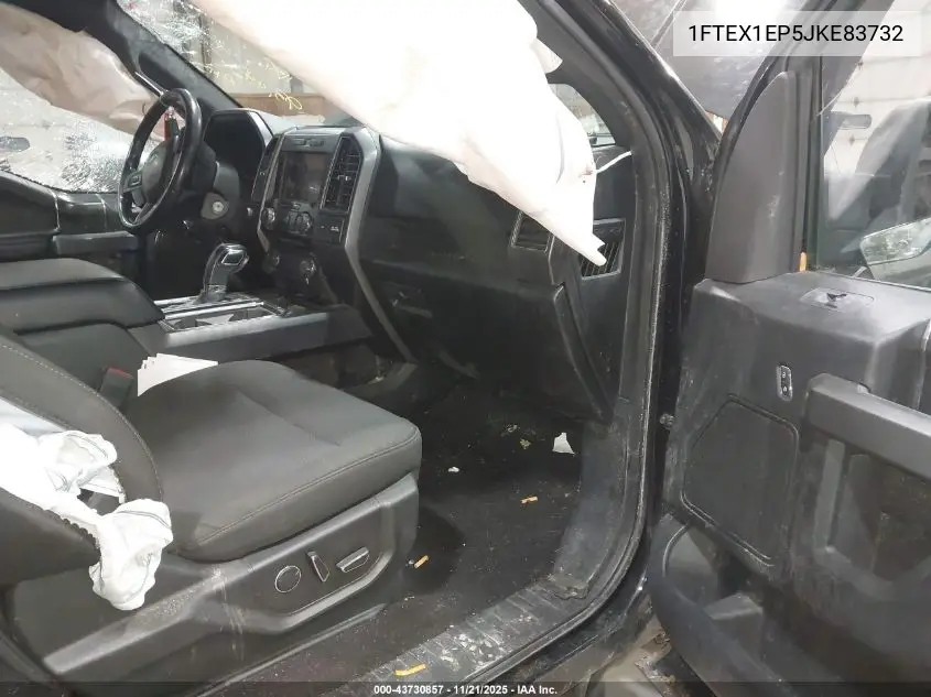 1FTEX1EP5JKE83732 2018 Ford F-150 Xlt