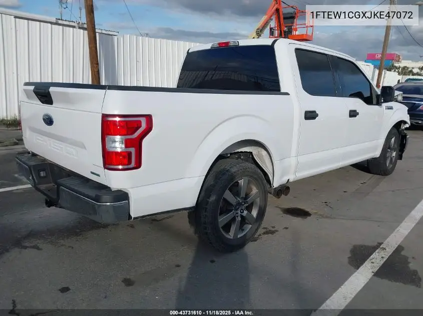 1FTEW1CGXJKE47072 2018 Ford F-150 Xlt