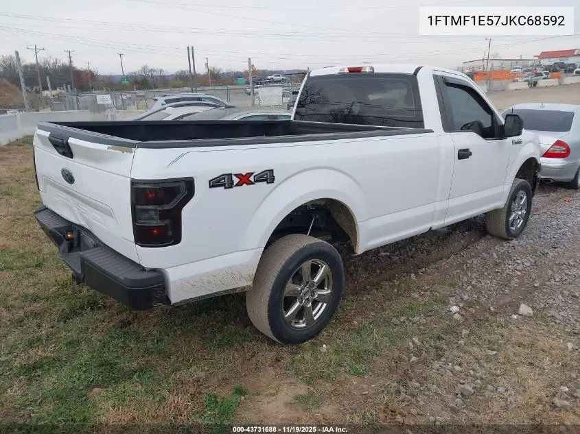 1FTMF1E57JKC68592 2018 Ford F-150 Xl