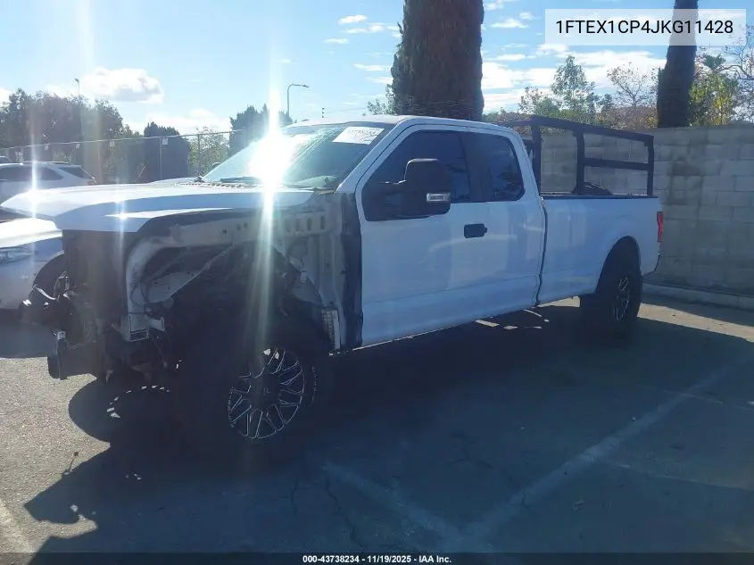1FTEX1CP4JKG11428 2018 Ford F-150 Xl