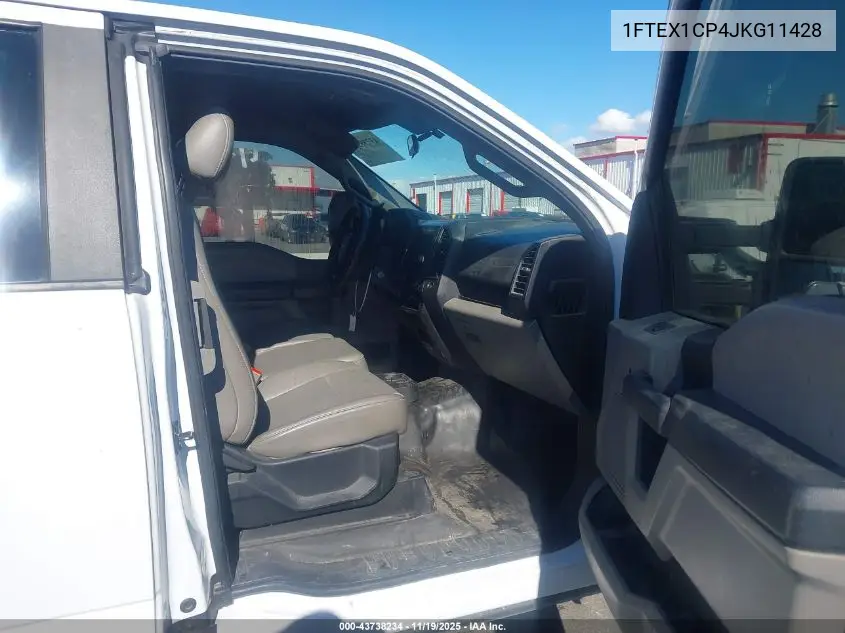 1FTEX1CP4JKG11428 2018 Ford F-150 Xl