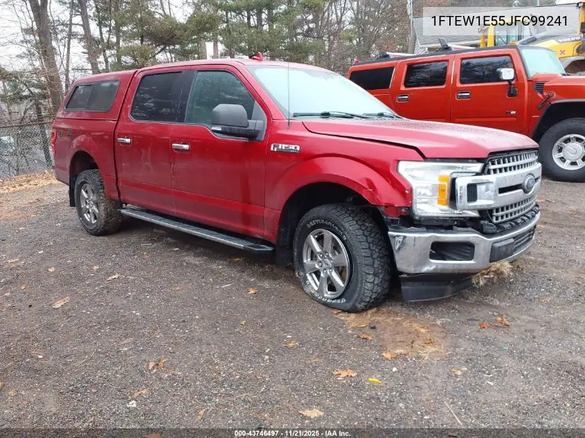 1FTEW1E55JFC99241 2018 Ford F-150 Xlt