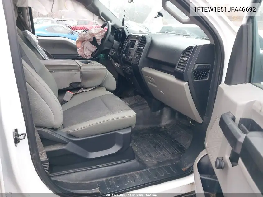 1FTEW1E51JFA46692 2018 Ford F-150 Xl