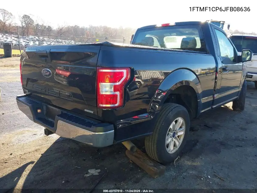 1FTMF1CP6JFB08636 2018 Ford F-150 Xl