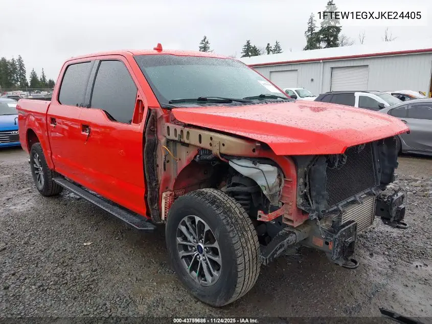 1FTEW1EGXJKE24405 2018 Ford F-150 Xlt