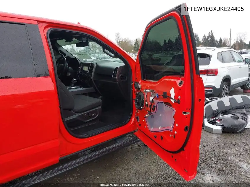 1FTEW1EGXJKE24405 2018 Ford F-150 Xlt