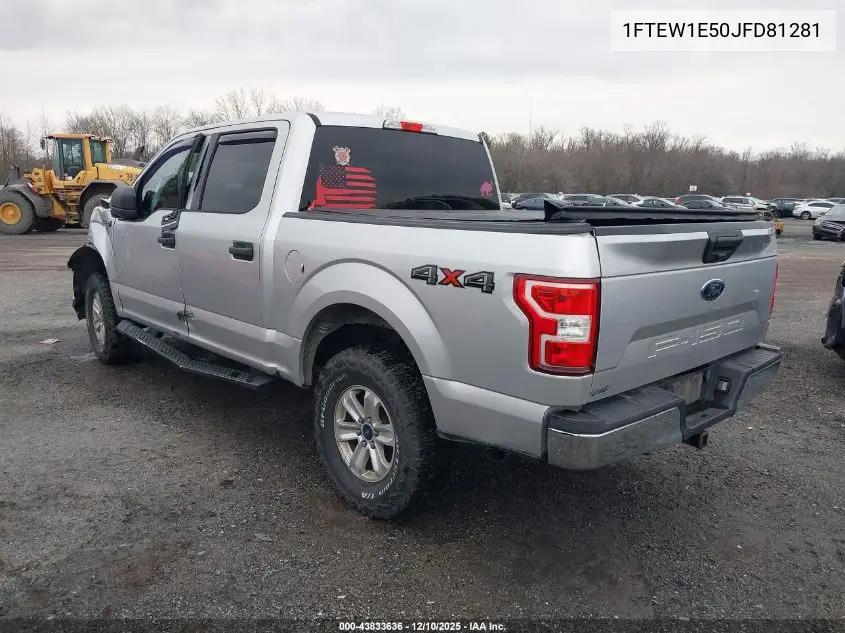 1FTEW1E50JFD81281 2018 Ford F-150 Xlt