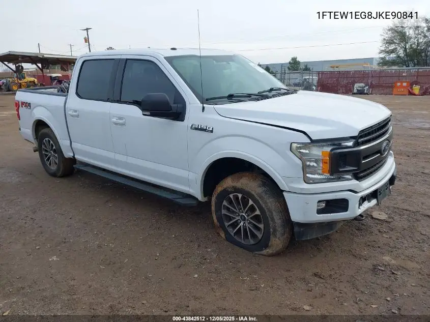 1FTEW1EG8JKE90841 2018 Ford F-150 Xlt