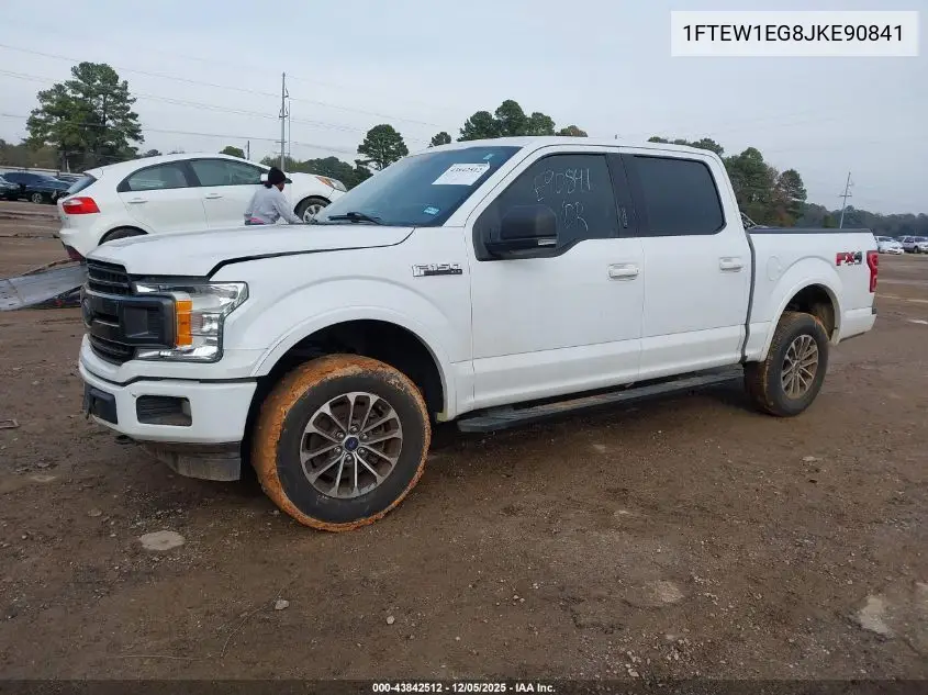 1FTEW1EG8JKE90841 2018 Ford F-150 Xlt