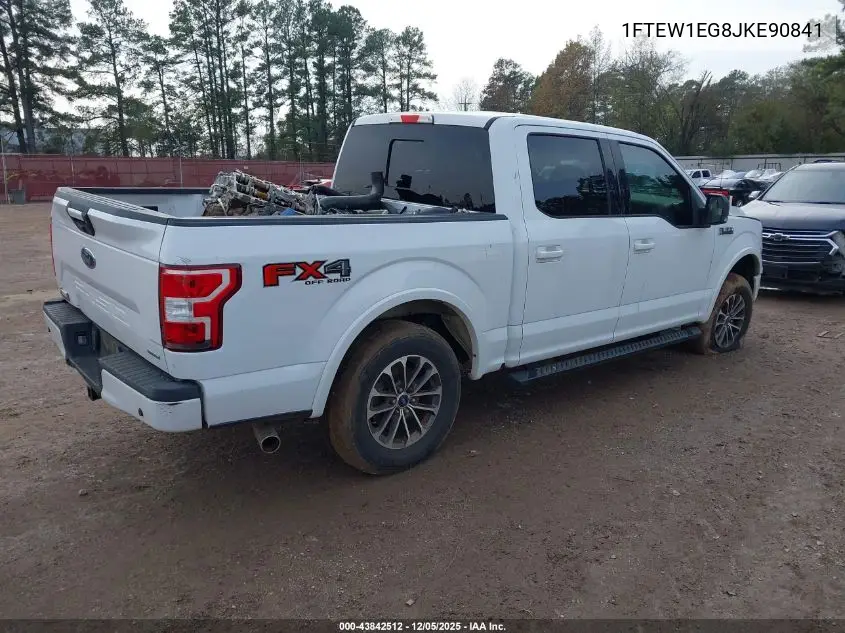 1FTEW1EG8JKE90841 2018 Ford F-150 Xlt