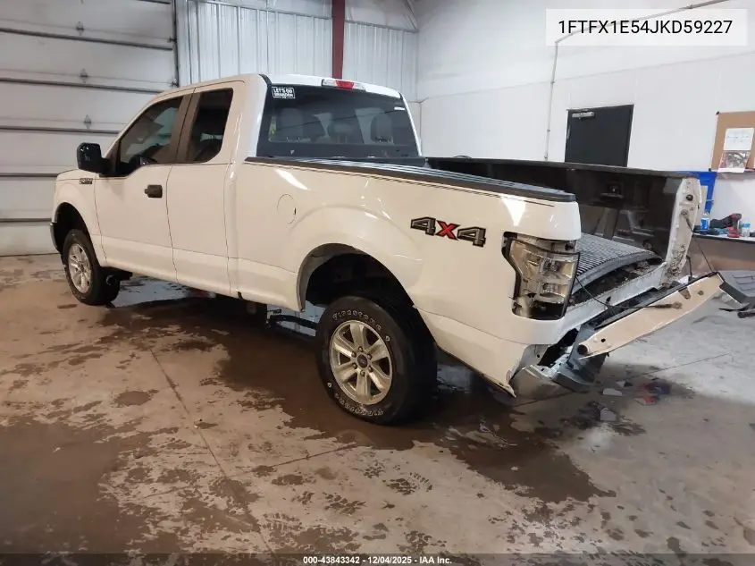 1FTFX1E54JKD59227 2018 Ford F-150 Xl
