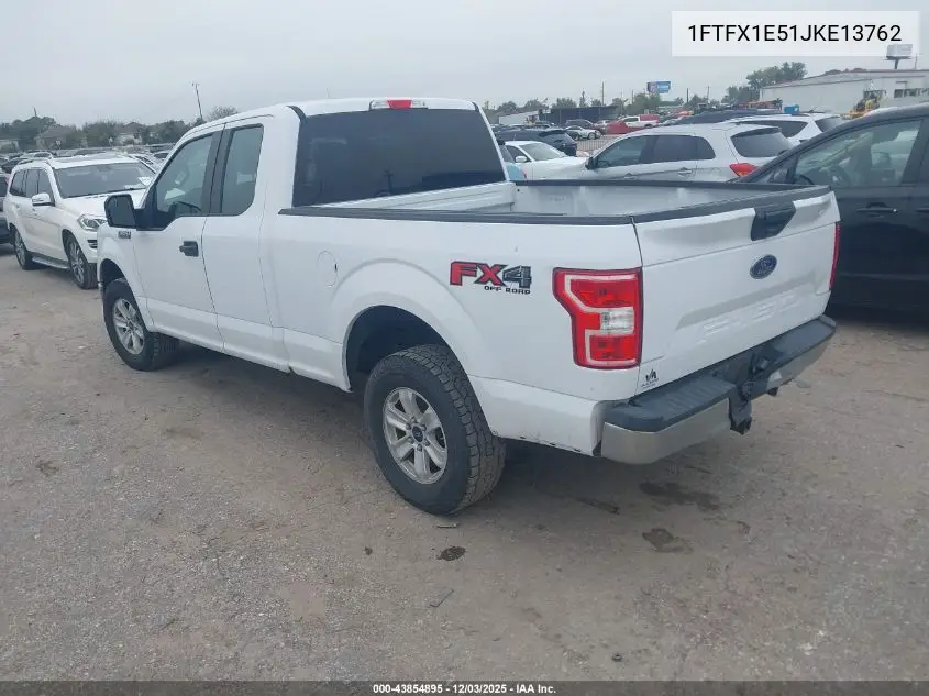 1FTFX1E51JKE13762 2018 Ford F-150 Xl