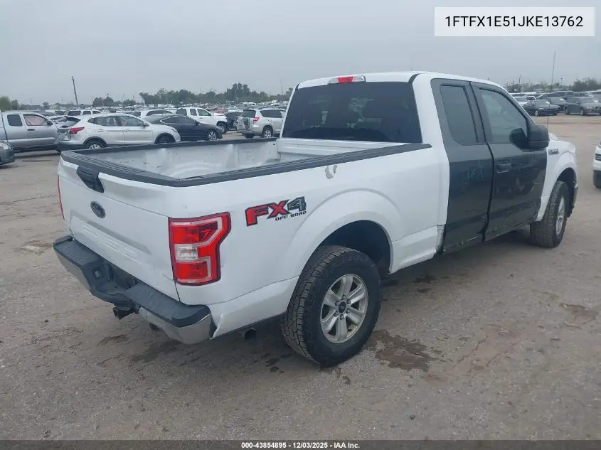 1FTFX1E51JKE13762 2018 Ford F-150 Xl