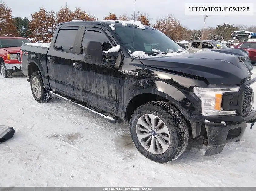 1FTEW1EG1JFC93728 2018 Ford F-150 Xl