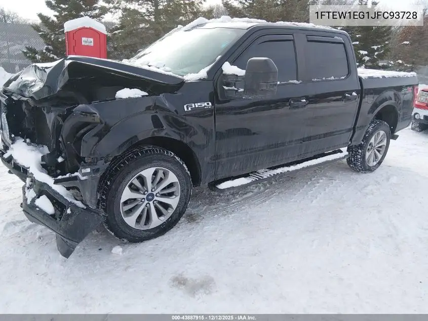 1FTEW1EG1JFC93728 2018 Ford F-150 Xl